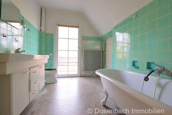 Badezimmer Dachgeschoss