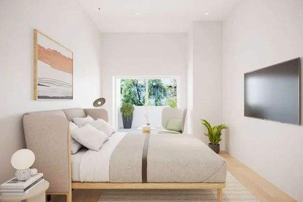 Schlafzimmer visualisiert