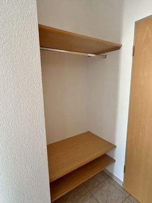 eingebaute Garderobe