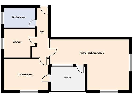Grundriss ohne Maßstab / Top7