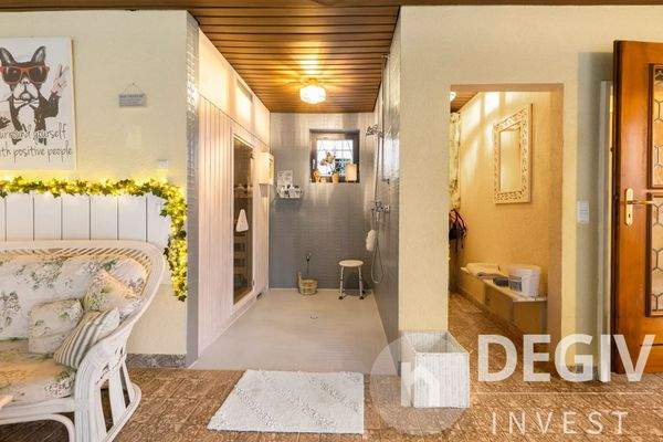 Sauna mit Ruhebereic