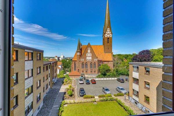 Blick aus dem Fenster