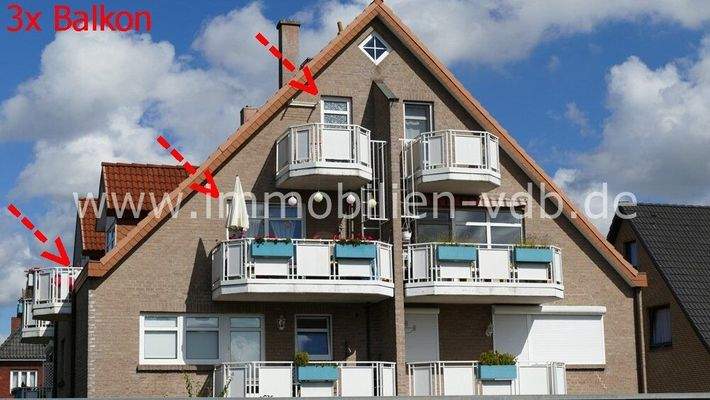 Wohnung: Straßenabgewandt-Rückseite