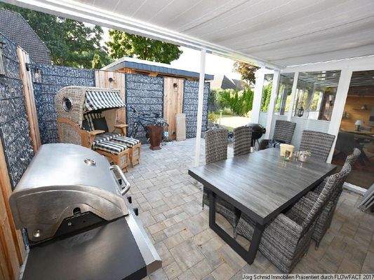 Viel Platz im Außenwohnbereich