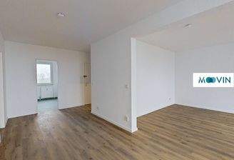 Ansicht I: Wohn- und Esszimmer