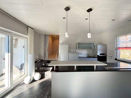 Wohnbereich mit Küche|DG