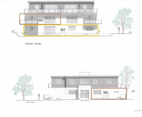 Ansicht Haus A