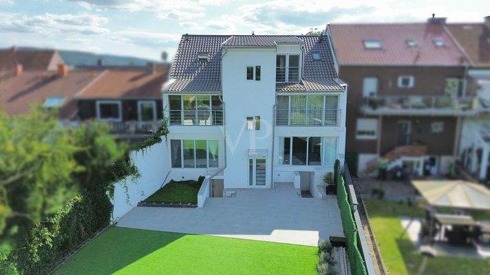 Rückseite Immobilie