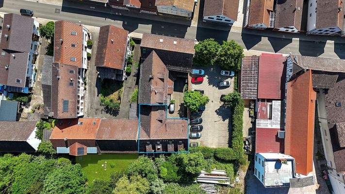 Drohne Gesamtgebäude