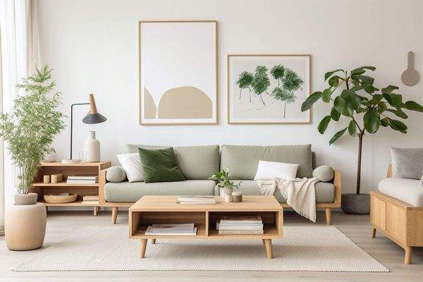 Wohnbeispiel Wohnzimmer