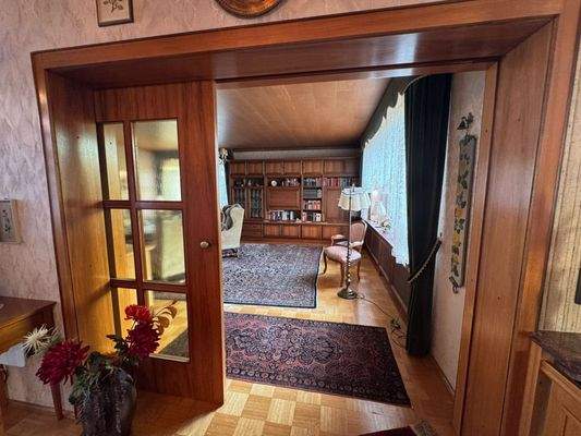 Zugang zum Wohnzimmer