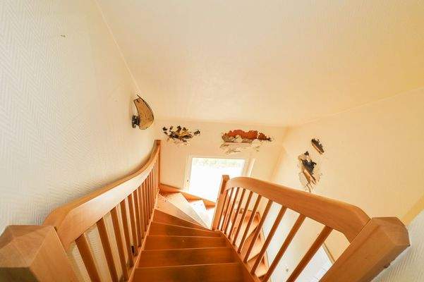 Treppe ins Dachgeschoss 