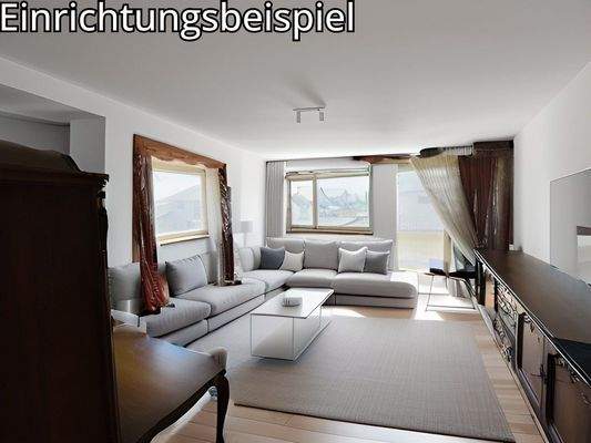 OG WHG Wohnzimmer mit Balkon