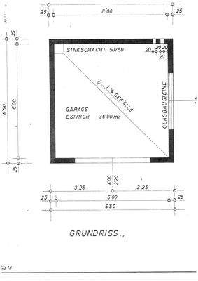 15715-GR Doppelgarage aus 1983