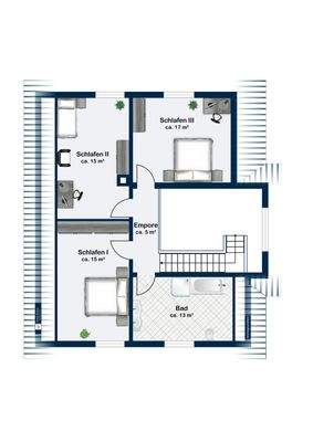 GRUNDRISS | OBERGESCHOSS