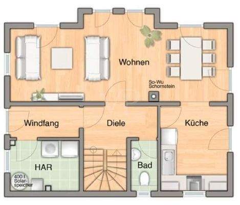 Grundriss Erdgeschoss