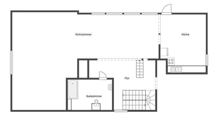Grundriss Skizze 2.OG