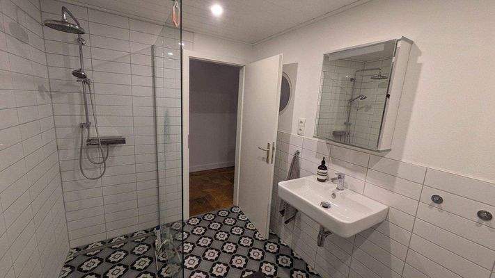 Stellplatz für eine Waschmaschine