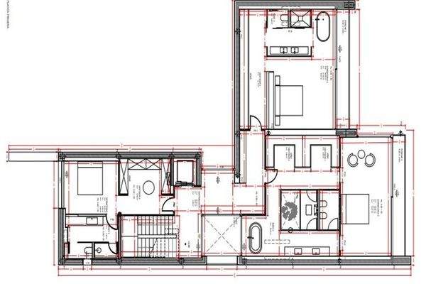 Grundriss erste Etage
