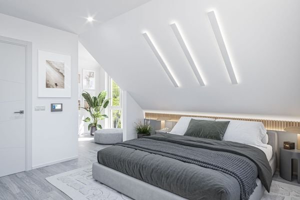 Schlafzimmer mit Ankleide