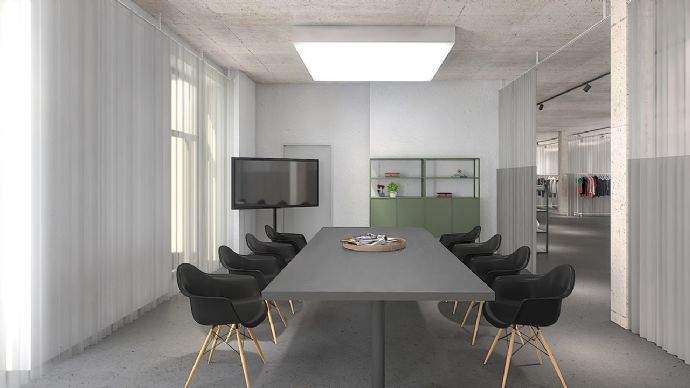 Gestaltungsvorschlag für einen Besprechungsbereich