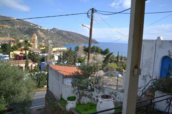 Kleines Hotel mit Meerblick, in der Nähe von Strand und Stadt auf Kreta