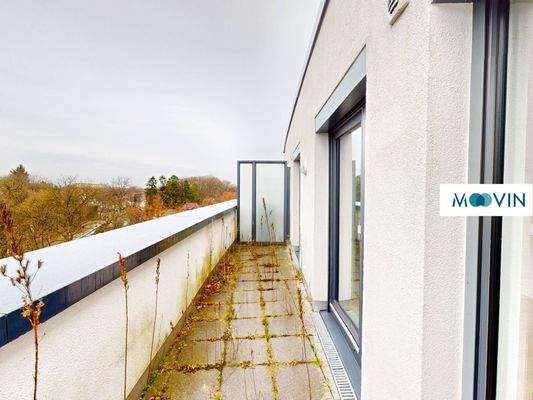 Ansicht I: Dachterrasse