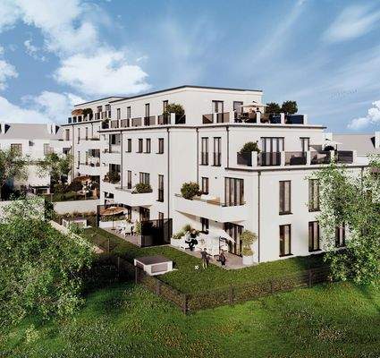 VISUALISIERUNG - GARTENANSICHT