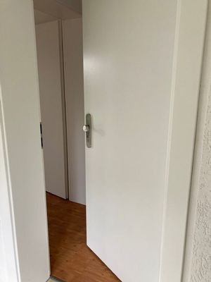 Wohnungseingang mit neuer Sicherheitstür