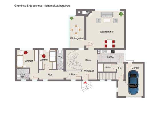 Grundriss Erdgeschoss