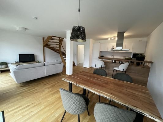 Wohn-Esszimmer Musterhaus