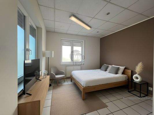 Schlafzimmer2 Konzeptdarstellung