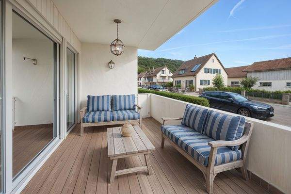 Balkon - Garten, Maritim - (KI generiert)