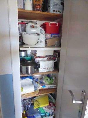 Speisekammer in der Küche