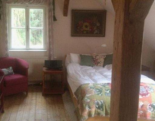 Schlafzimmer 2  Möblierungsvorschlag (unmöbliert)