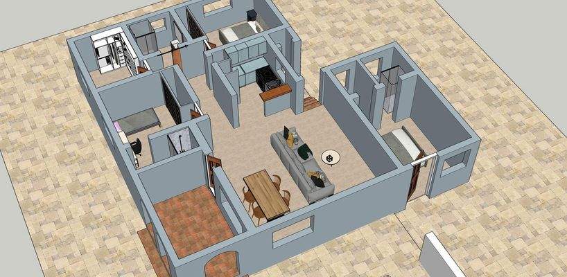 floorplan 3 D