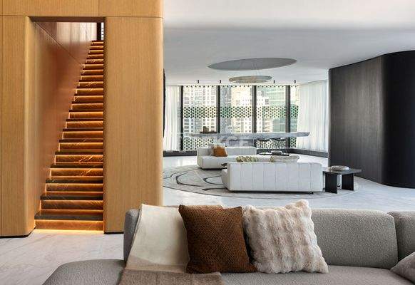 Furnished Luxe Apartment with Pool in Opus in Dubai Business Bay