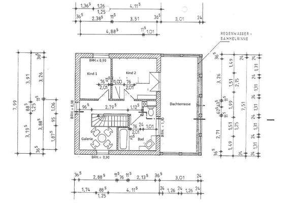 Grundriss Obergeschoss