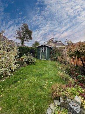Garten inkl. Gartenhütte