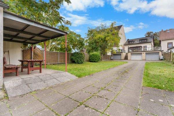 Rückansicht / Garten