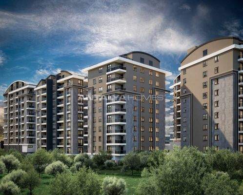 Apartments Near the Mall in Antalya Muratpasa