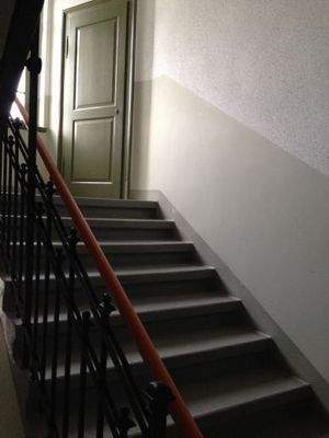 Abstellraum im Treppenhaus