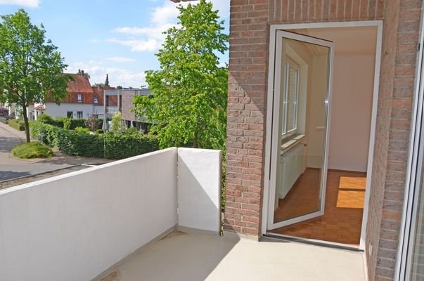 sonnige Loggia