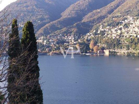 Vista lago verso villa d'este
