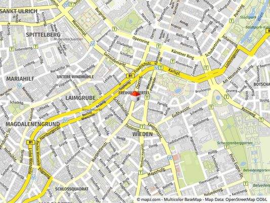 Geolyzer Kartenausschnitt