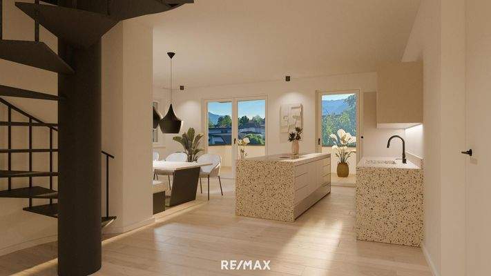 Kundl Penthouse Esszimmer