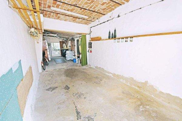 Blick in die Garage