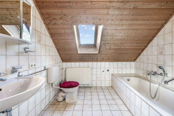 Tageslichtbad Dachgeschoss