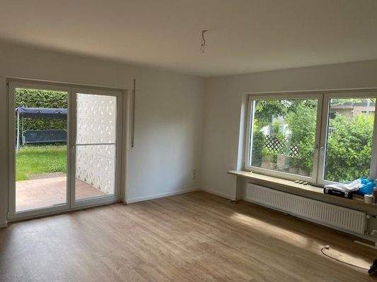 Wohnzimmer mit Süd und West Sonne