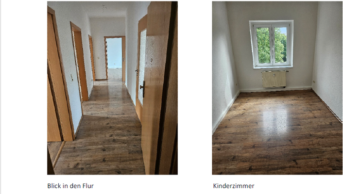 Flur und Kinderzimmer